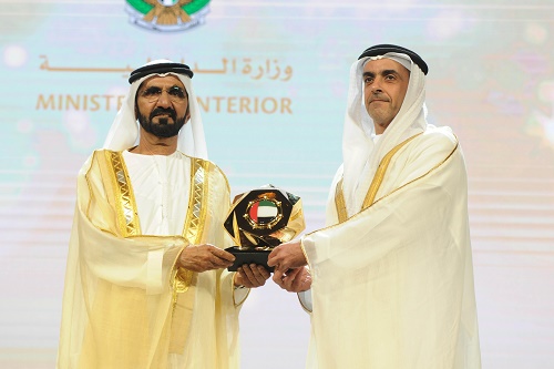 Ministry of Interior bags six awards and two medals at Mohammed bin Rashid Government Excellence Award